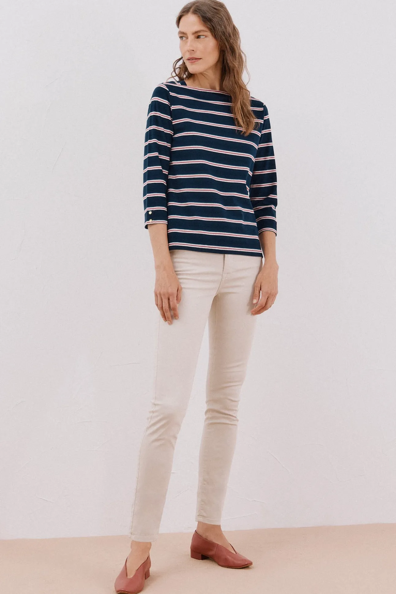 Camiseta básica barco