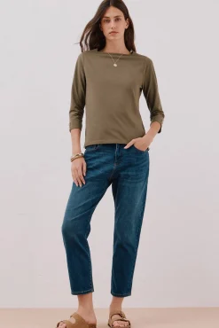 Camiseta básica barco