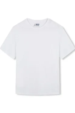 Camiseta básica con bordado avión