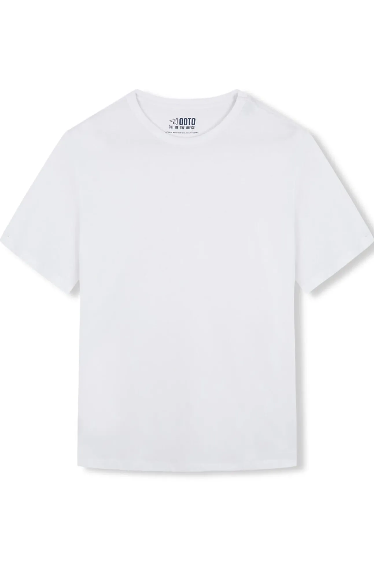 Camiseta básica con bordado avión