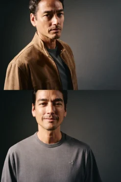 Camiseta básica con bordado avión