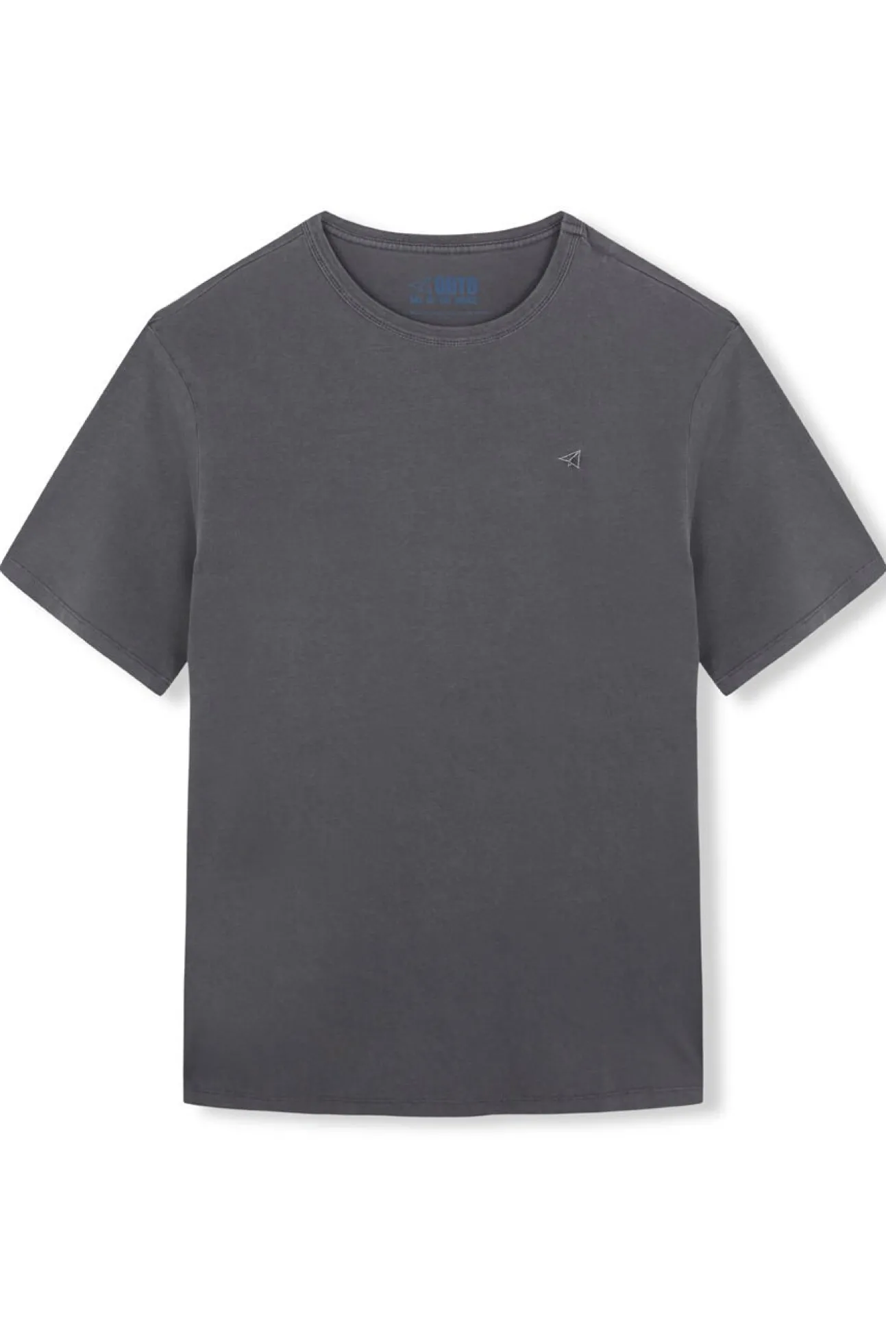 Camiseta básica con bordado avión