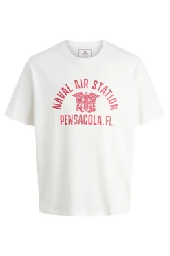 Camiseta básica con estampado frontal