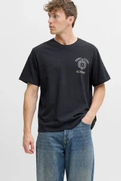 Camiseta básica con estampado frontal