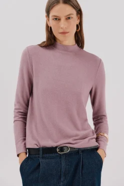 Camiseta básica cuello perkins