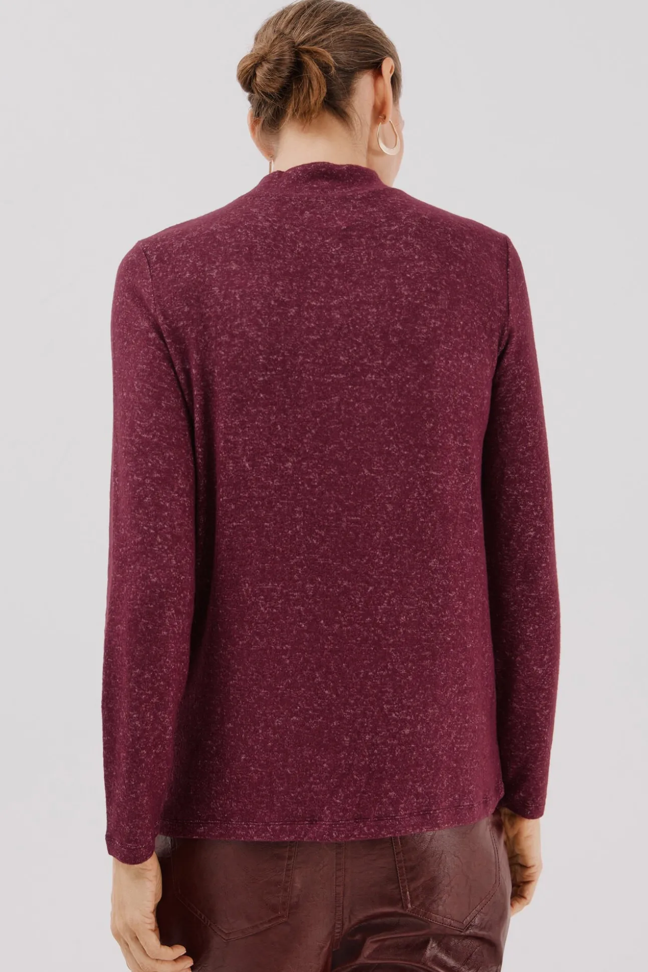 Camiseta básica cuello perkins