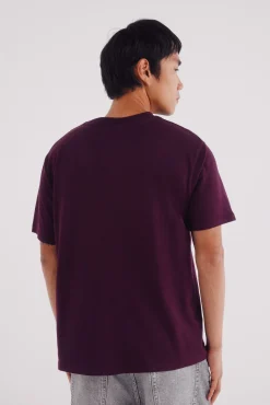 Camiseta básica cuello redondo