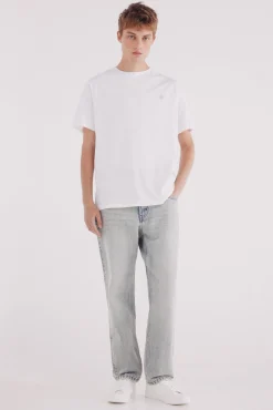 Camiseta básica cuello redondo