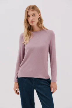 Camiseta básica escote caja