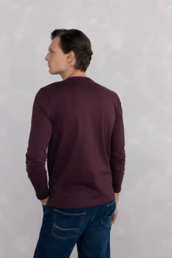 Camiseta básica manga larga