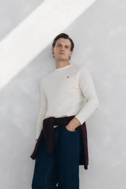 Camiseta básica manga larga