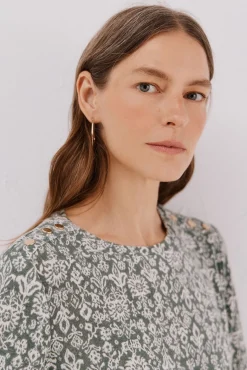 Camiseta caja botones