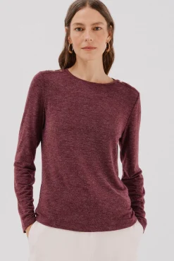 Camiseta caja botones