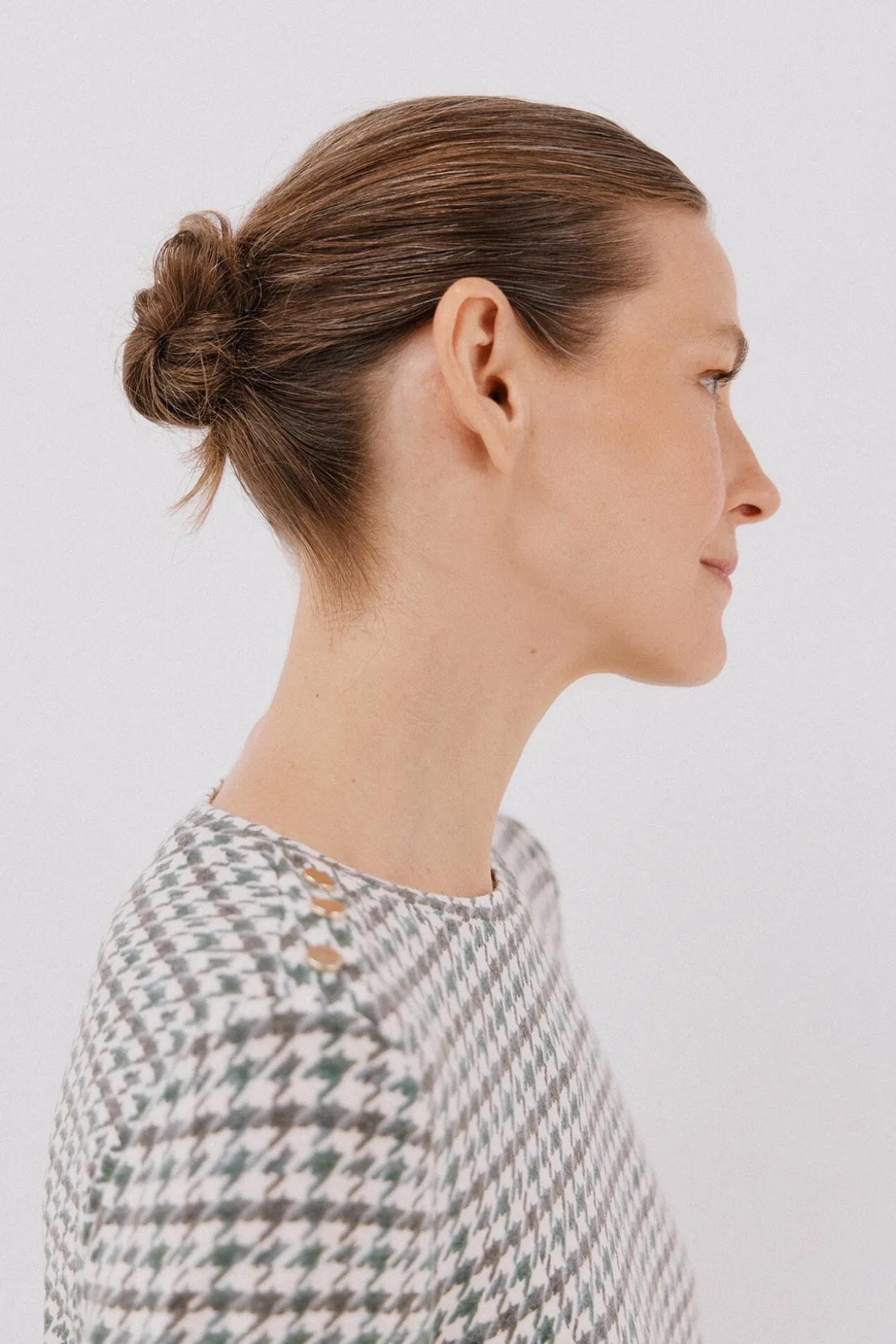 Camiseta caja botones