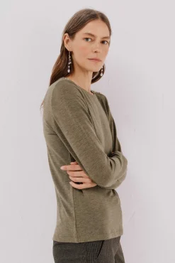 Camiseta caja botones