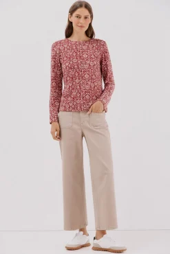 Camiseta caja botones