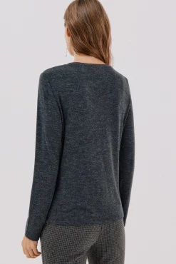 Camiseta caja botones