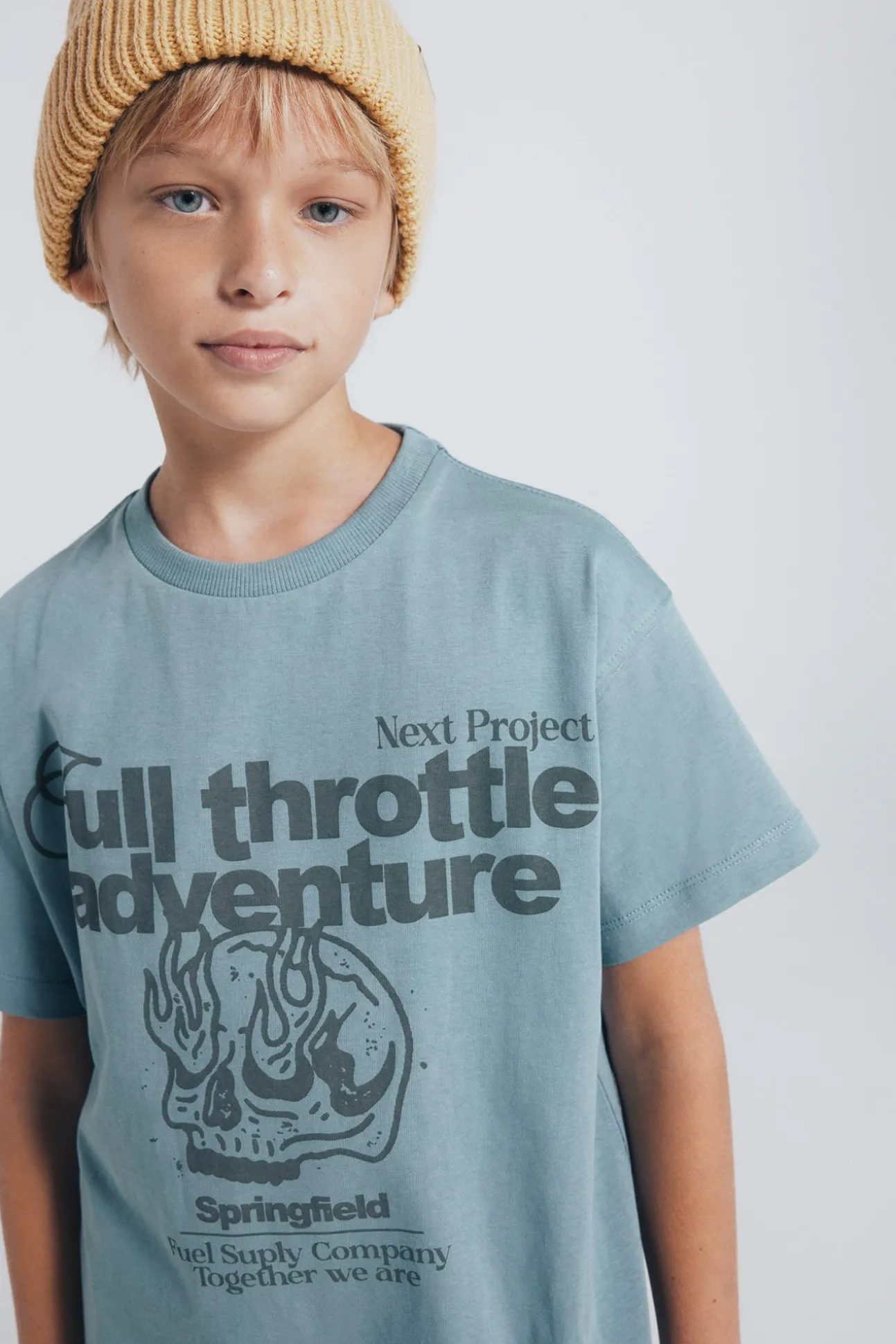 Camiseta Calavera niño