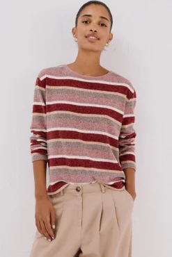 Camiseta chenilla rayas