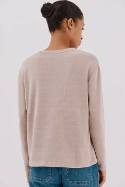 Camiseta chenilla rayas