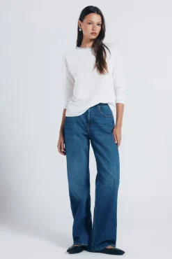 Camiseta cuello lurex