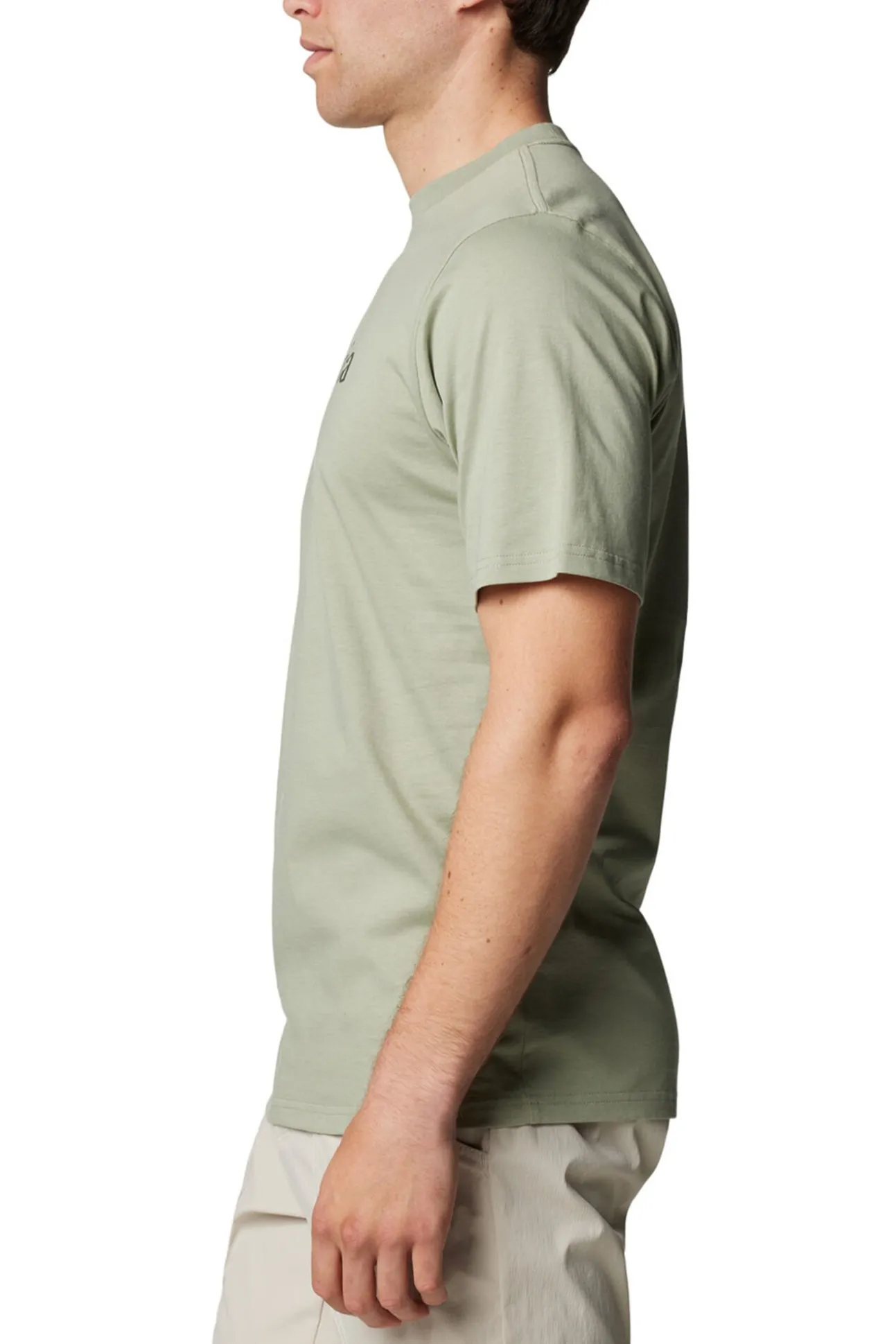 Camiseta de manga corta de algodón