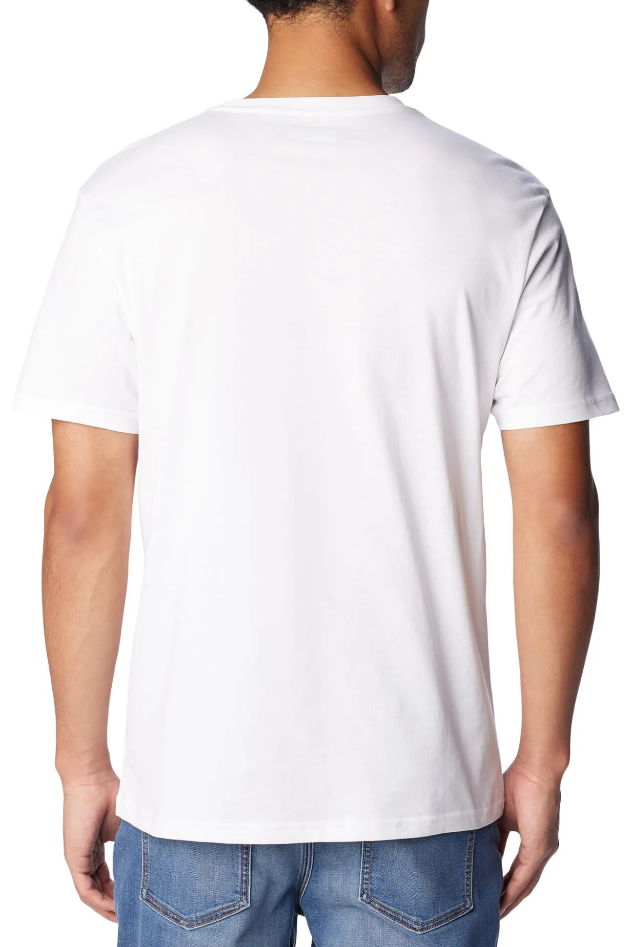 Camiseta de manga corta de algodón orgánico Basic Logo™ de Columbia para hombre