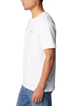 Camiseta de manga corta de algodón orgánico Basic Logo™ de Columbia para hombre