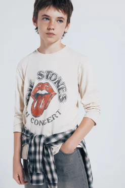Camiseta de manga larga Rolling Stones niño