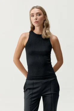 Camiseta deportiva Uma negro