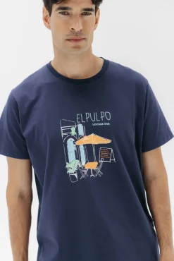 Camiseta elpulpo vintage bar