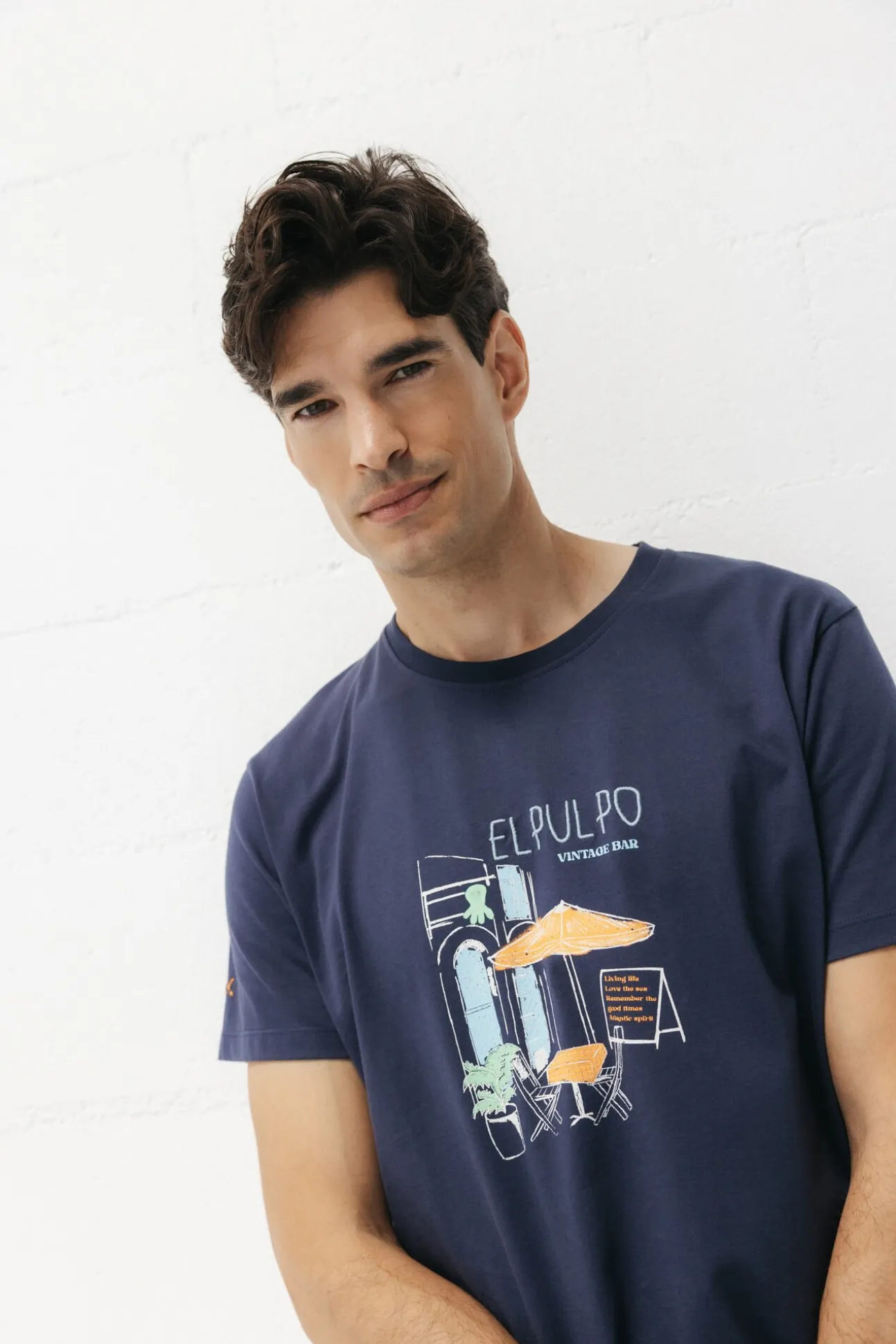 Camiseta elpulpo vintage bar