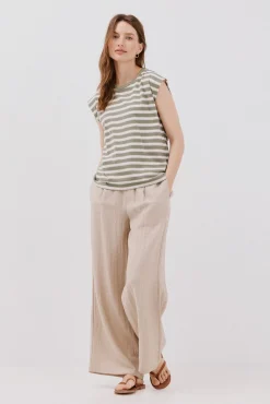 Camiseta escote pico