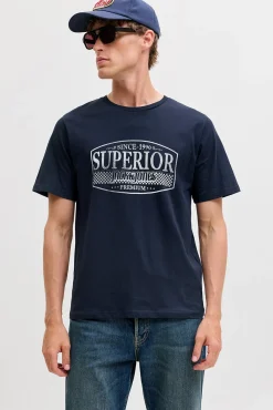 Camiseta estampado frontal