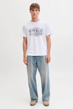 Camiseta estampado frontal