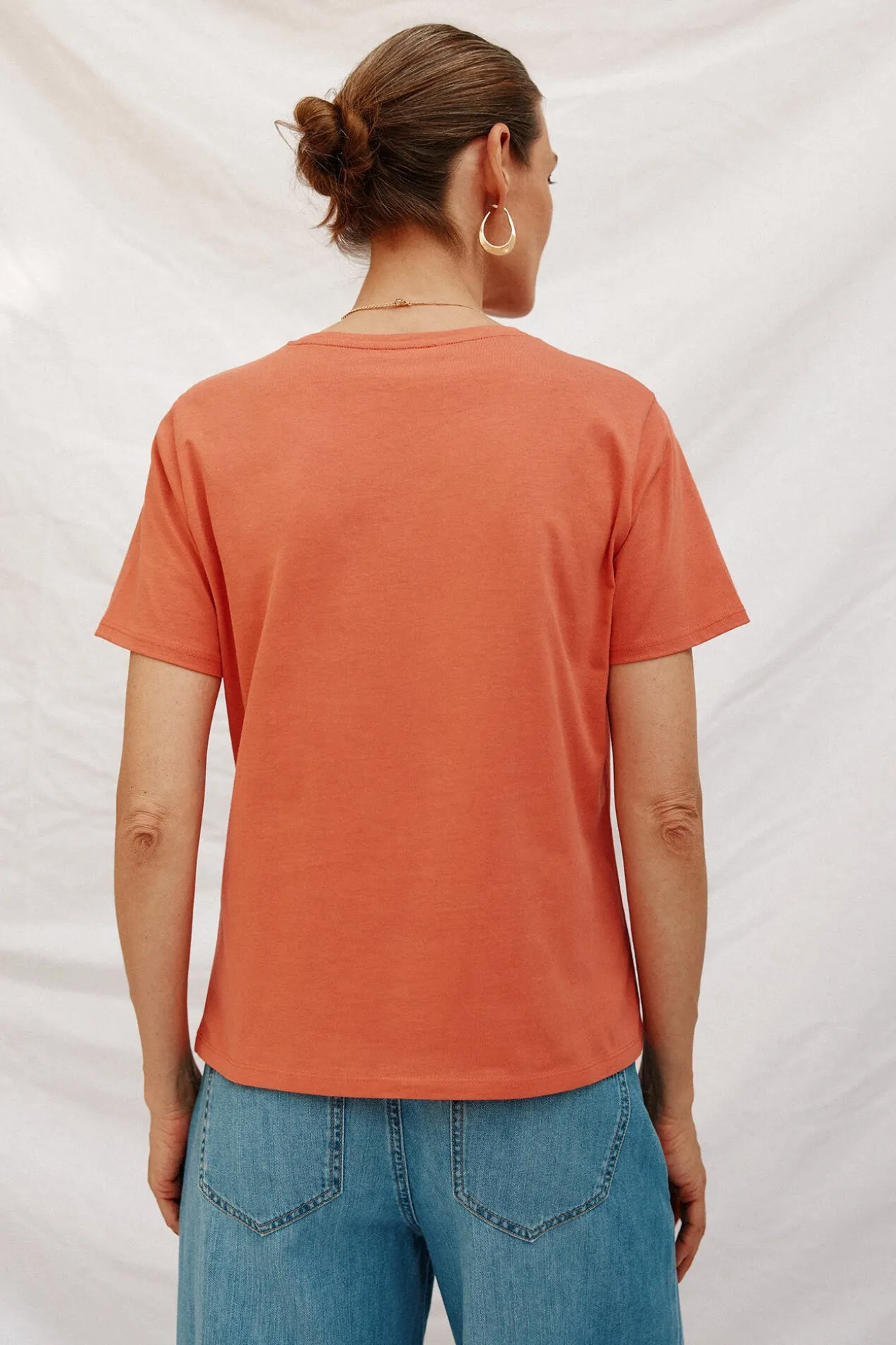 Camiseta estampado posicional