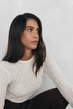 Camiseta estructura manga larga