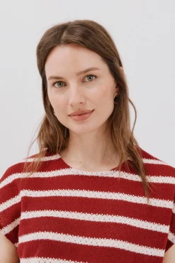 Camiseta estructura rayas