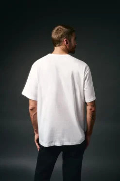 Camiseta gráfica lavada