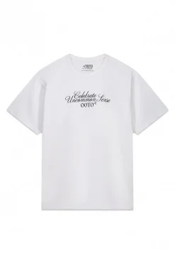 Camiseta gráfica lavada