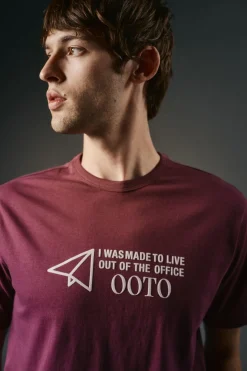 Camiseta gráfica lavada