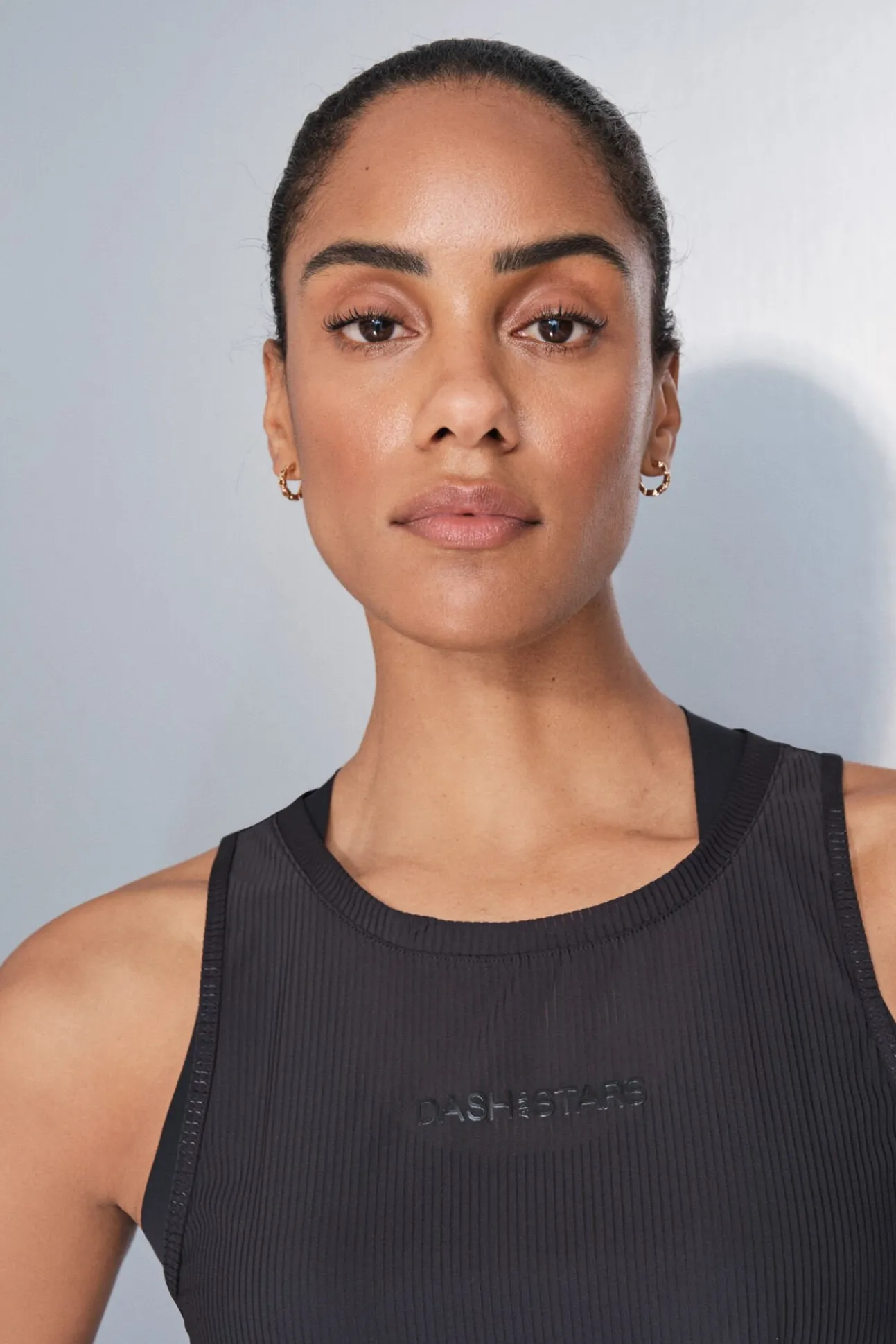 Camiseta halter negro