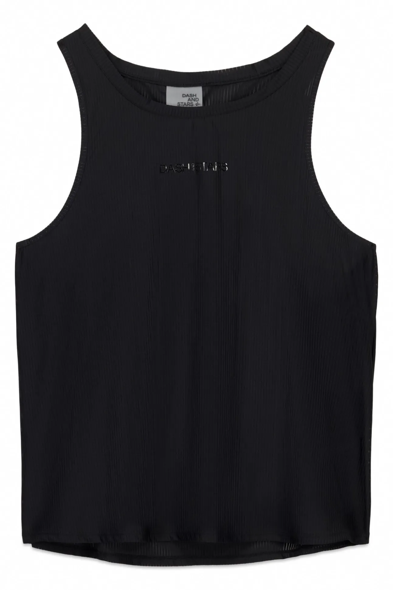 Camiseta halter negro