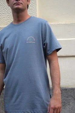 Camiseta Lavada Burdeos Fooders