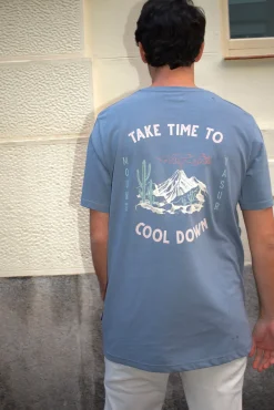 Camiseta Lavada Burdeos Fooders