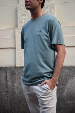 Camiseta Lavada Burdeos Fooders