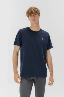 Camiseta logo bordado