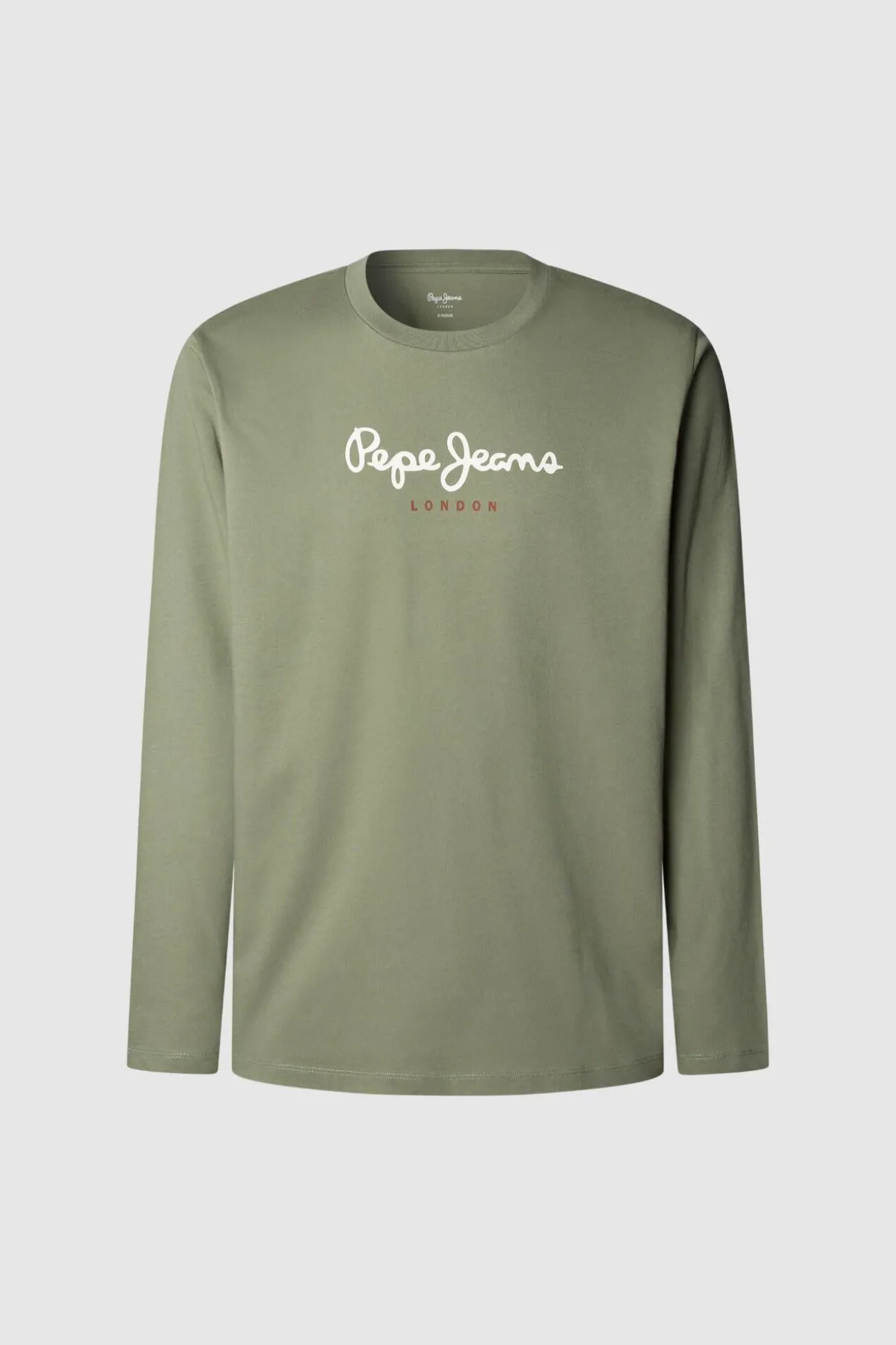 Camiseta Logo De Manga Larga