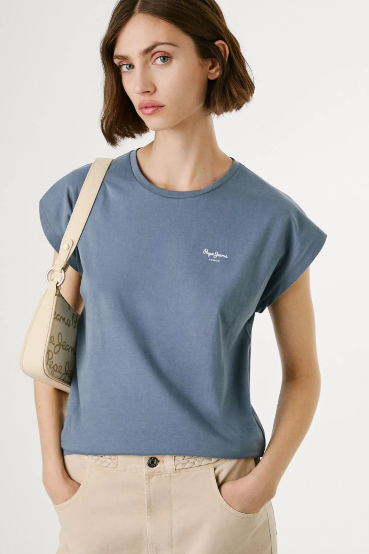 Camiseta Logo Estampado Fit Slim