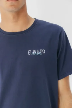 Camiseta logo tejido